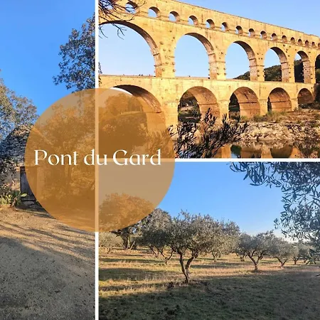 فيلة Au Pont Du Gard Piscine Clim Et Wifi